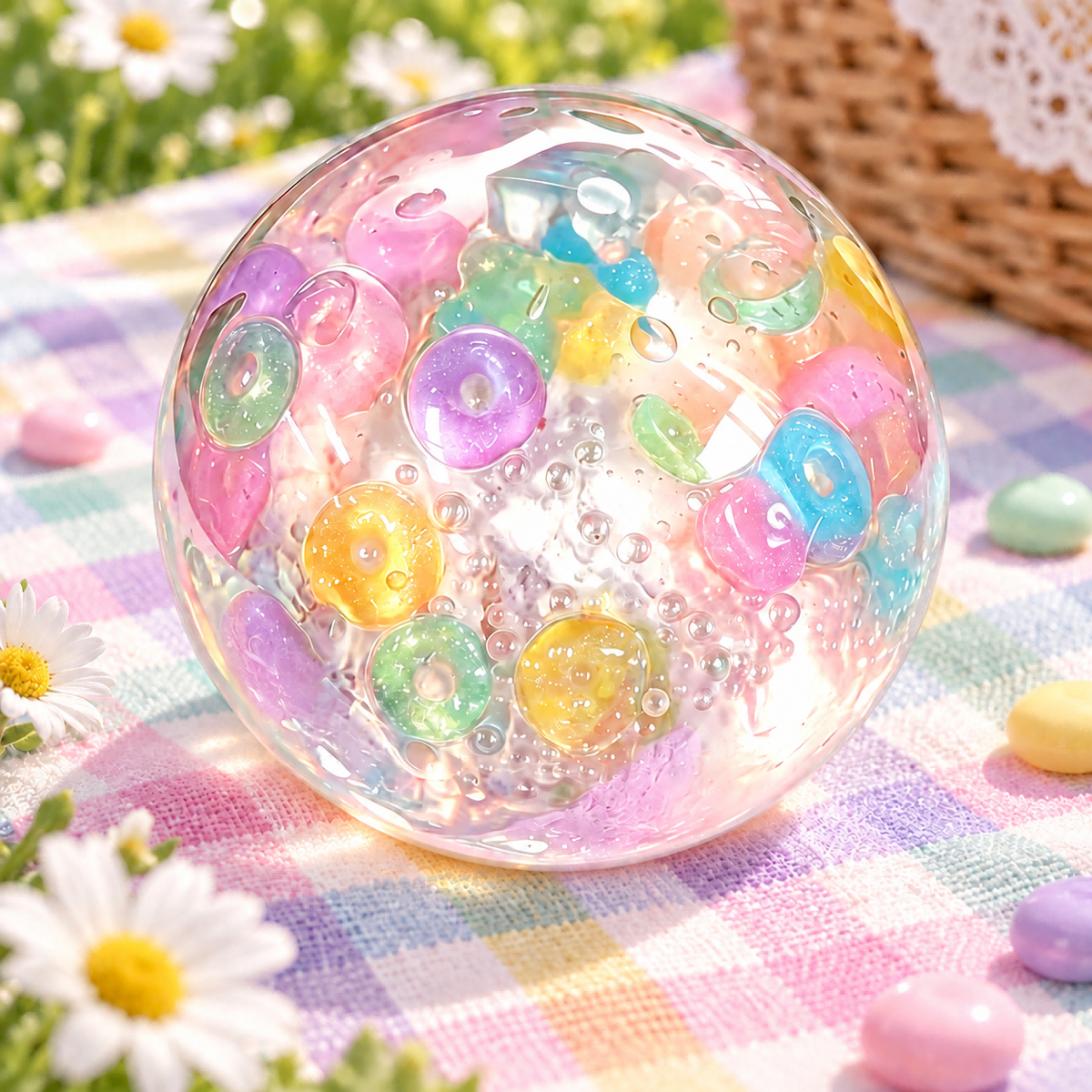Dreamcore Donut Handmade Ball Squishy — product image