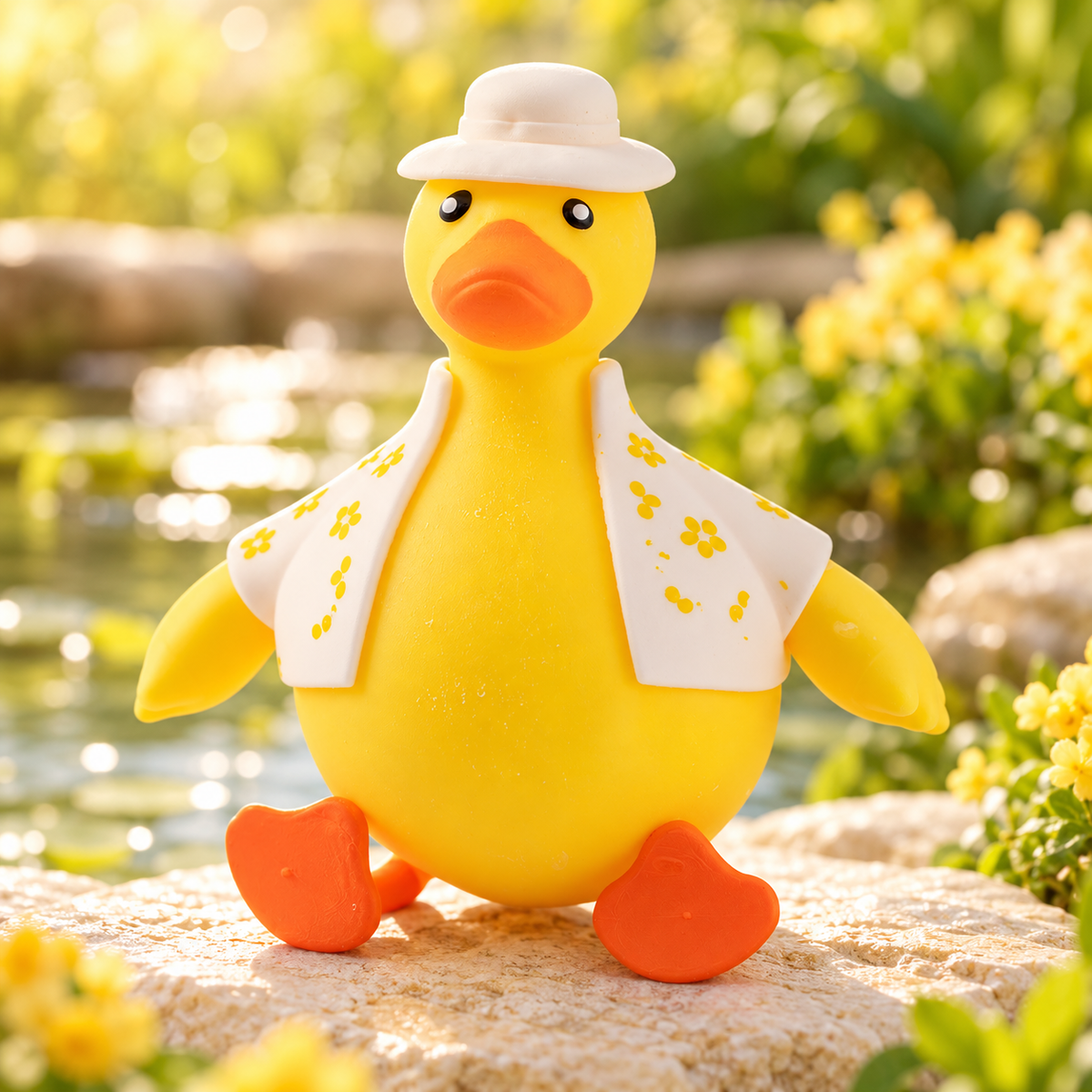 Yellow Dress-Up Duck Squishy — product image