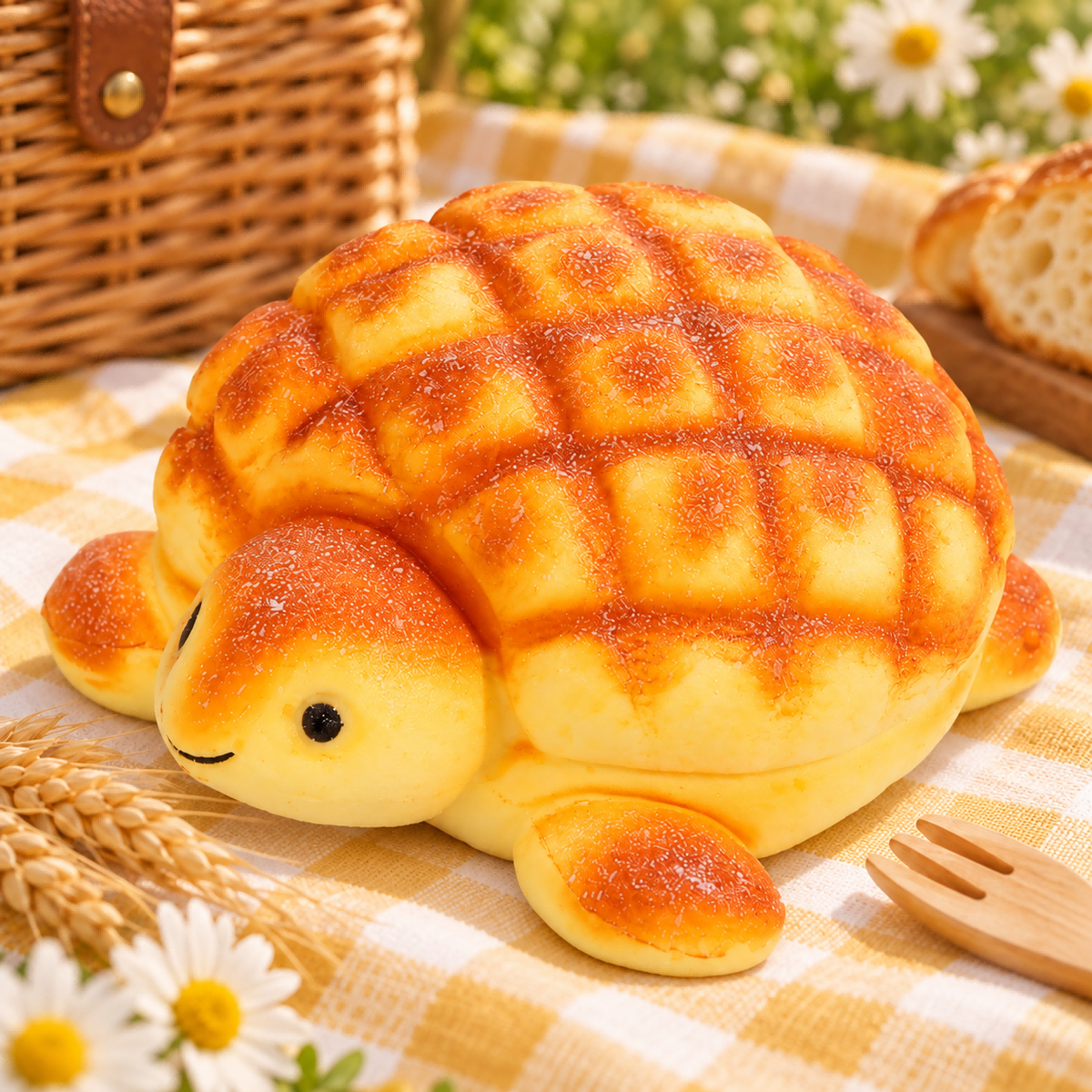 Realistic Turtle Bread Squishy — product image