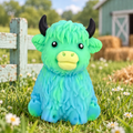 Two-Tone Green Highland Yak Flour-Texture Squishy — product image