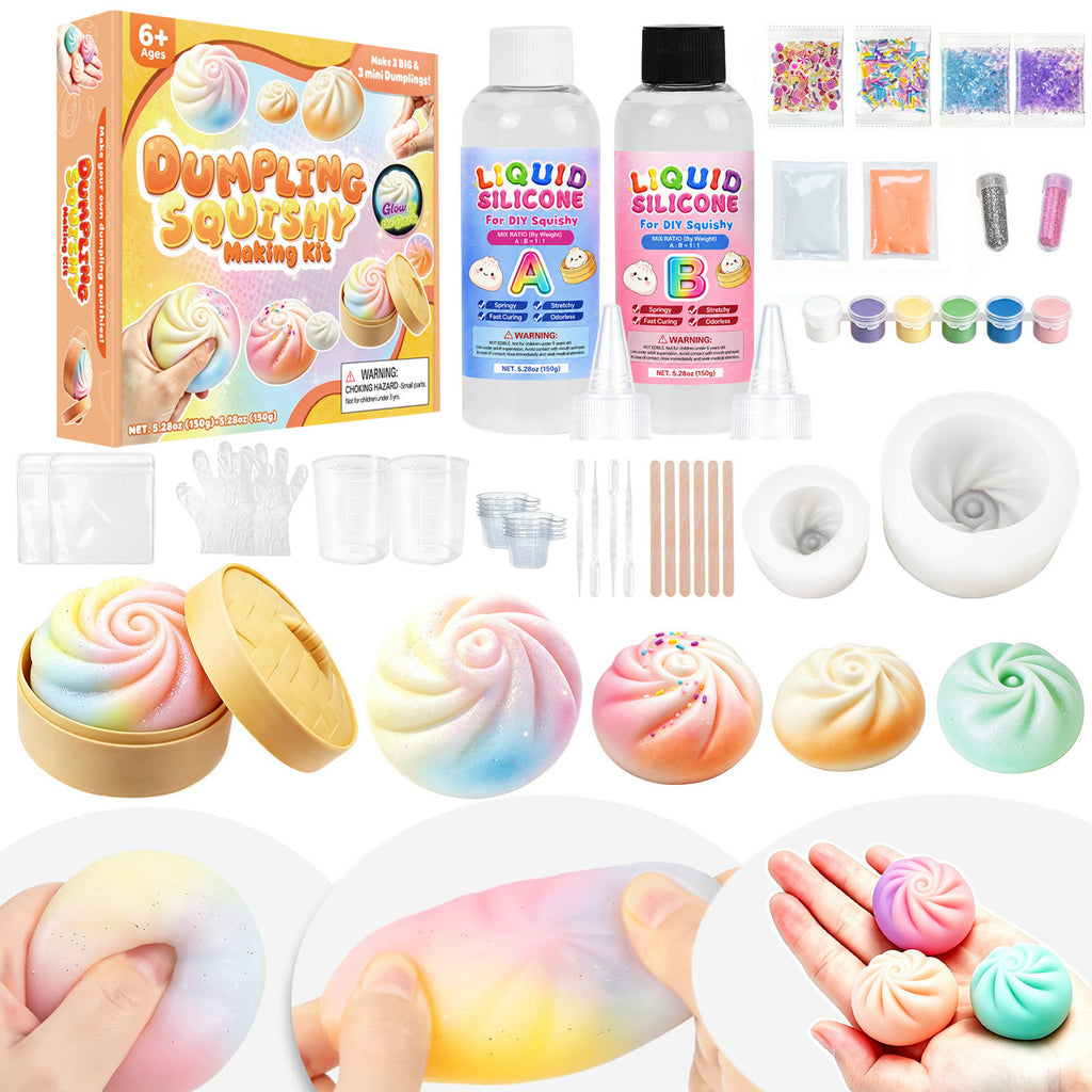 DIY Tool Kit for Making Realistic Faux Steamed Buns (Squishies)