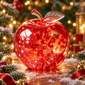 Gilded Red Starlight Lucky Apple Squishy — product image