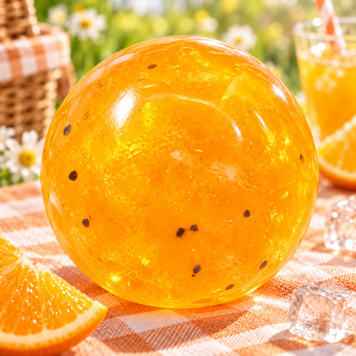 Passion Fruit Slush Handmade Ball Squishy — product image