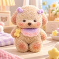 Silicone Cream-Texture Teddy Squishy