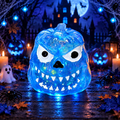 Blue Skull Pumpkin Squishy — product image