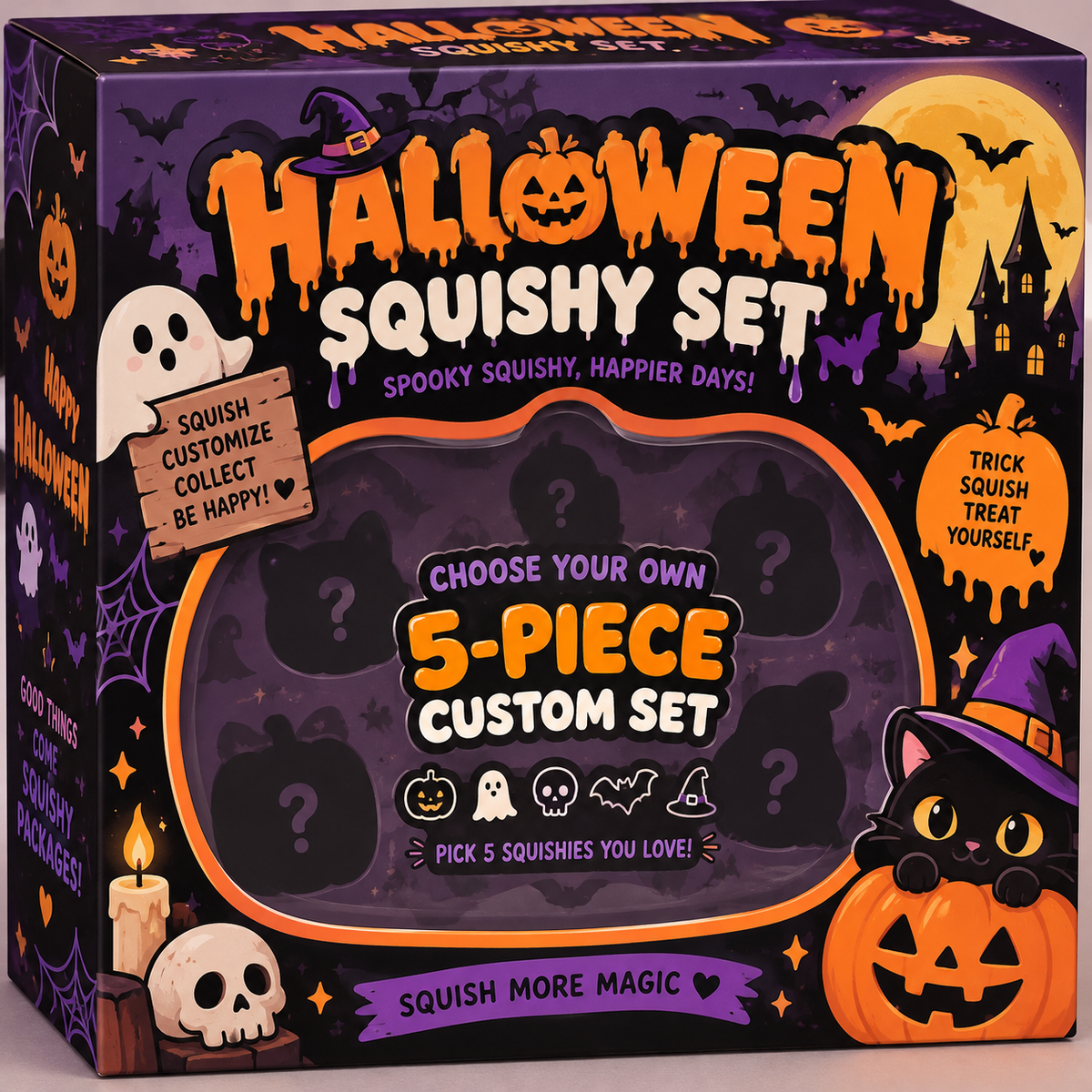Halloween Slow-Rebound Squishy Toy Blind Box