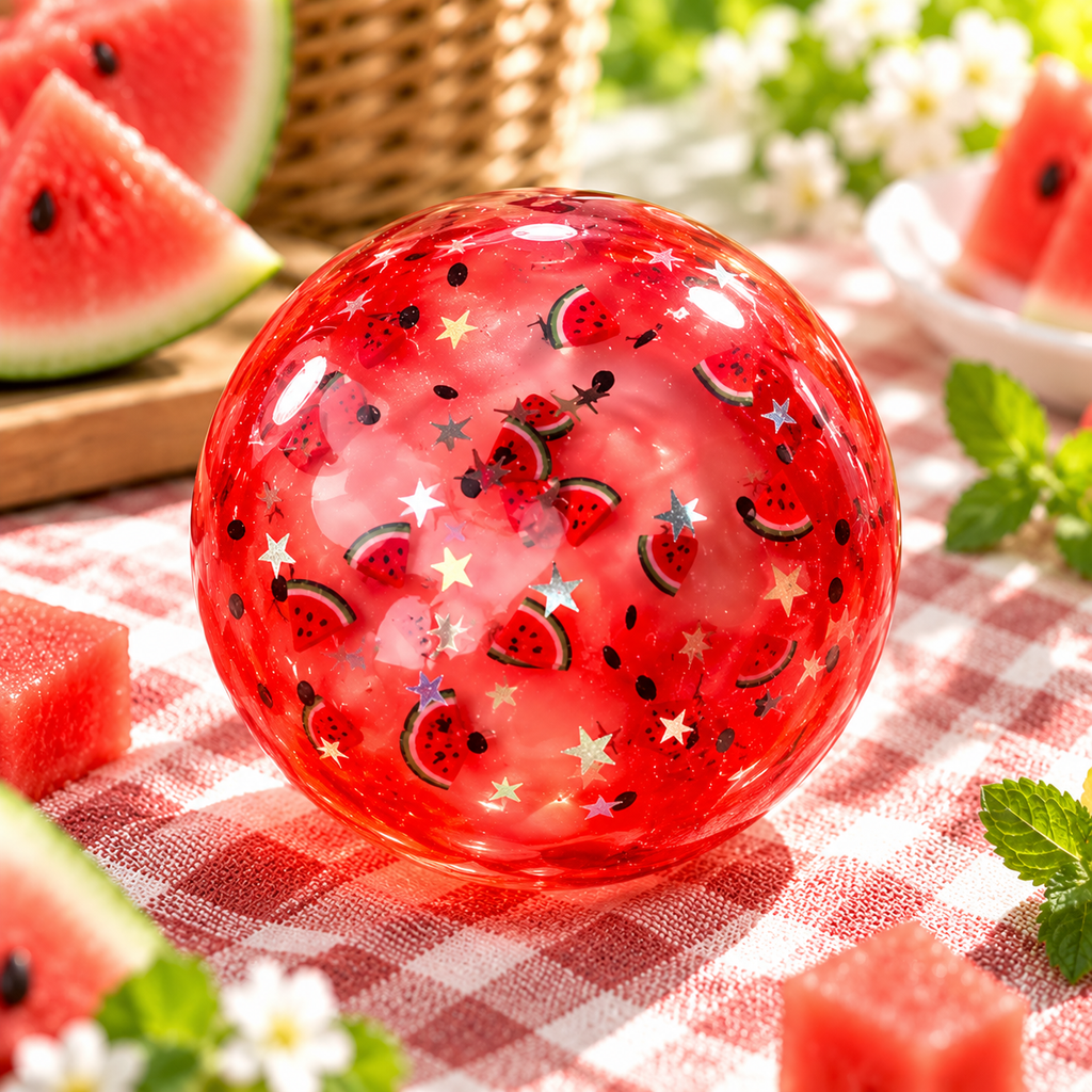 ASMR Watermelon-Shaped Squishy