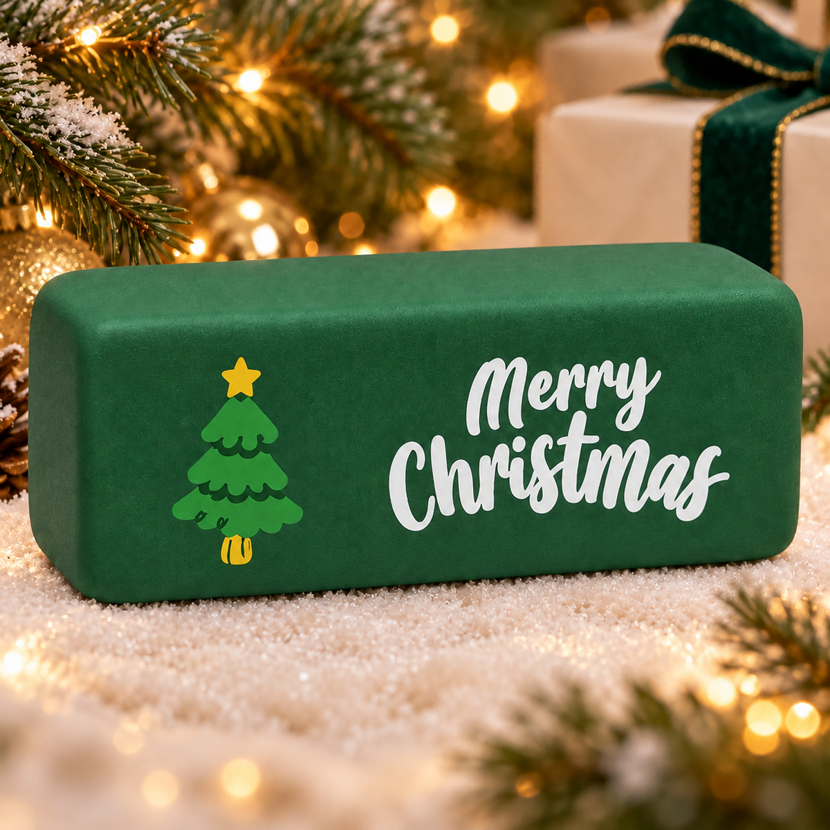 Dark Green Christmas Tree Butter Stick Squishy