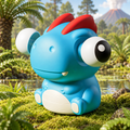 Pop-Eyed Blue Dilophosaurus Squishy — product image