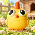 Pop-Eyed Yellow Chick Squishy — product image