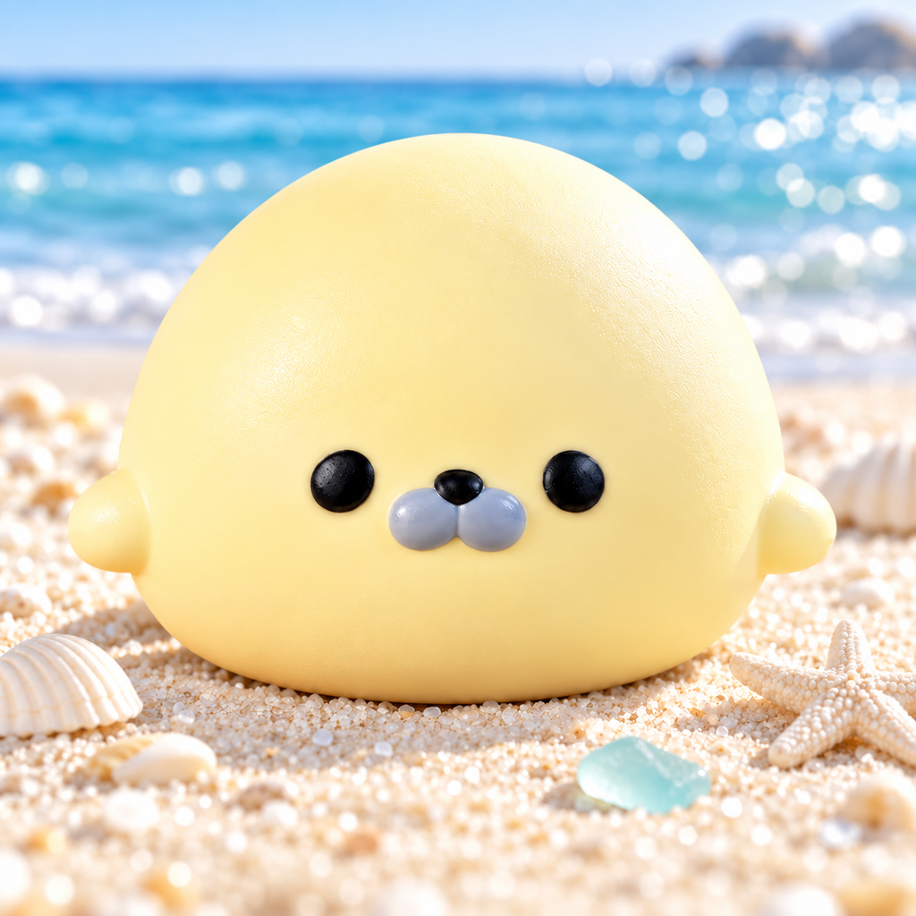 Large Yellow Seal Squishy
