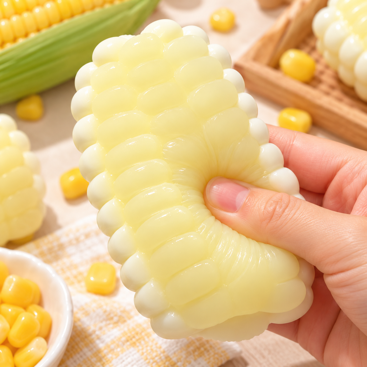 Waxy Corn Squeeze Toy