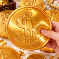 Gold Coin Squeeze Toy