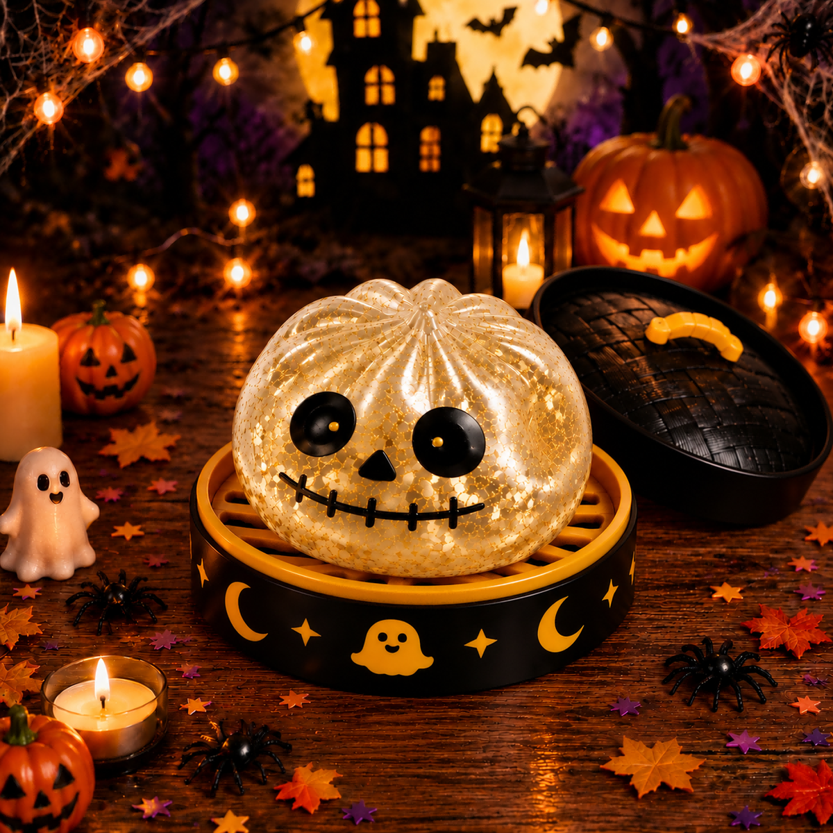 Little Skeleton Bao Bun Squishy — product image