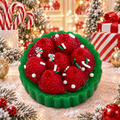 Christmas Raspberry Tart Stress-Relief Squish — product image
