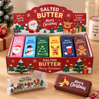Christmas-Themed Slow-Rise "Butter Bar" Squeeze Toy (Clay-Style)