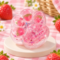 Strawberry Cream-Filled Giant Cat Paw Squishy — product image