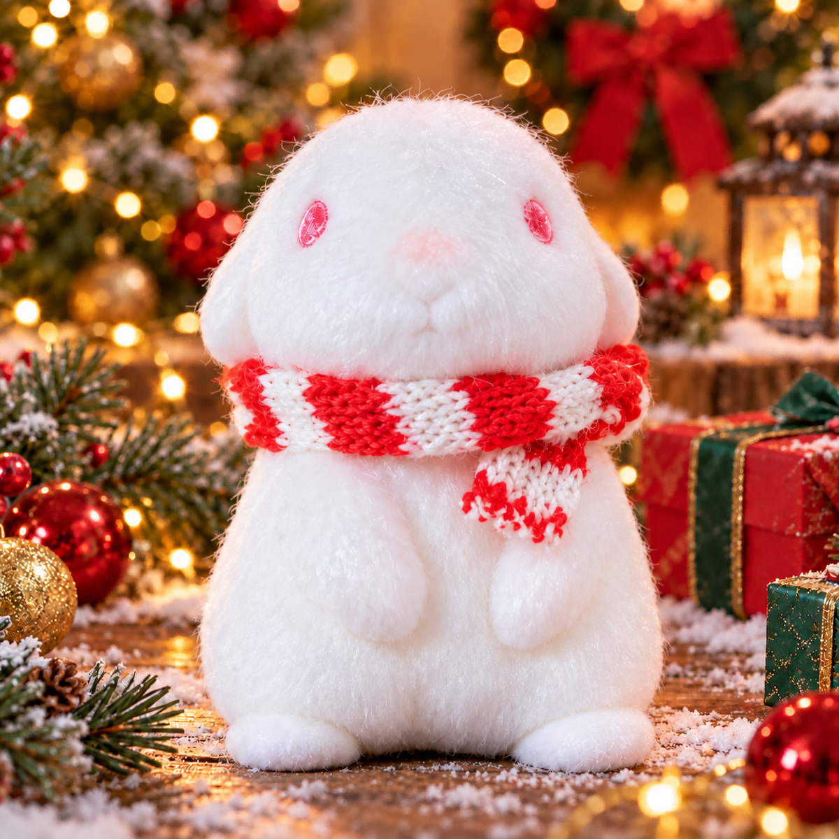 Cute Christmas Bunny Squishy