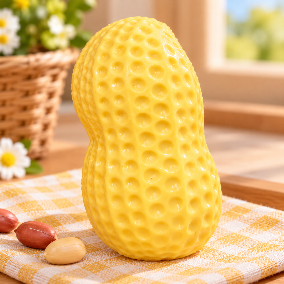 Realistic Peanut Squeeze Toy