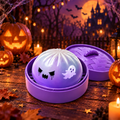 Purple Ghost Bun Squishy — product image