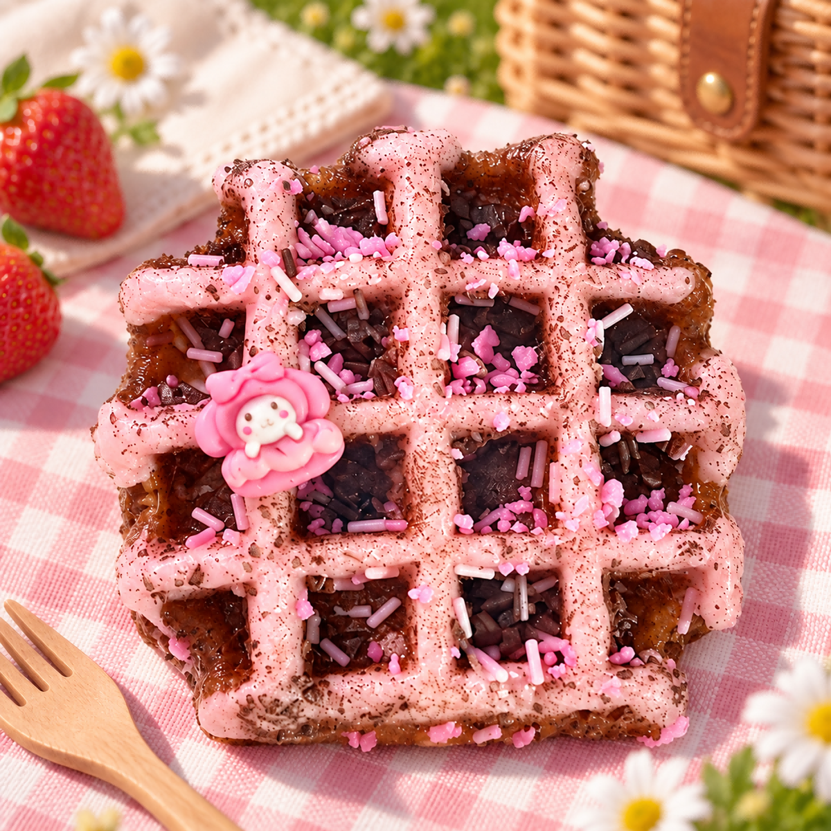 Berry Waffle Squishy — product image