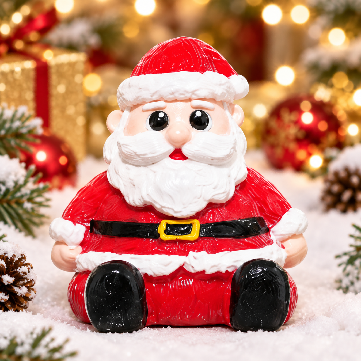 Cartoon Santa Claus Squishy