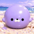 Large Purple Seal Squishy — product image