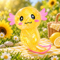 Orange Axolotl Malt Candy Squishy — product image