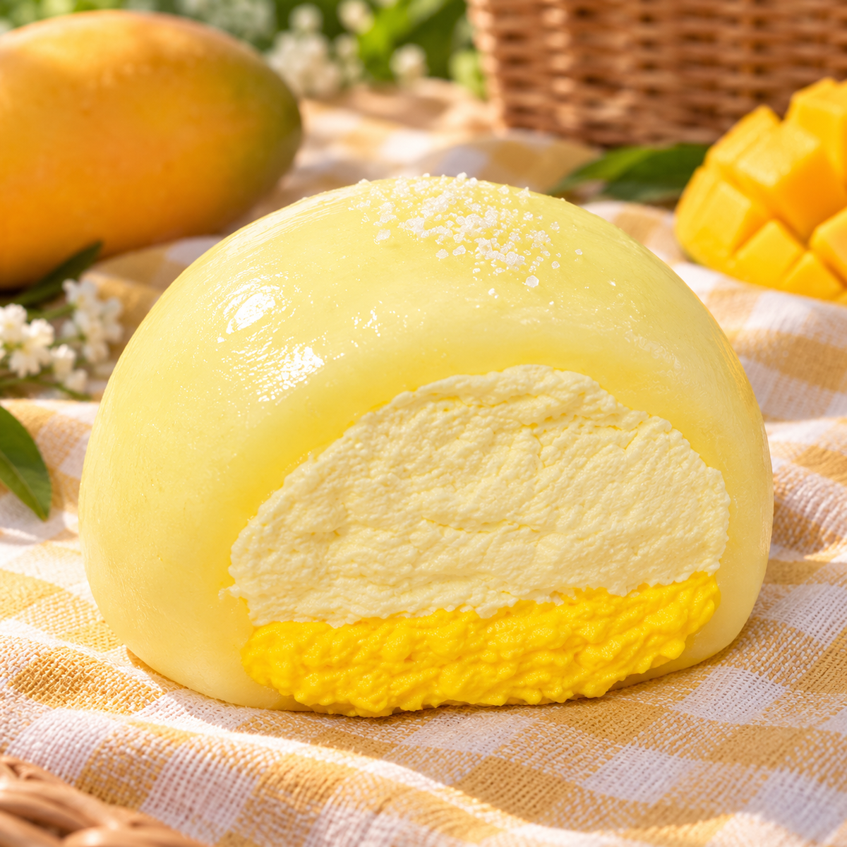 Cream-Filled Mochi Squishy