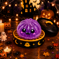 Purple Ghost Bao Bun Squishy — product image