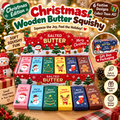 Christmas-Themed Slow-Rise "Butter Bar" Squeeze Toy (Clay-Style)