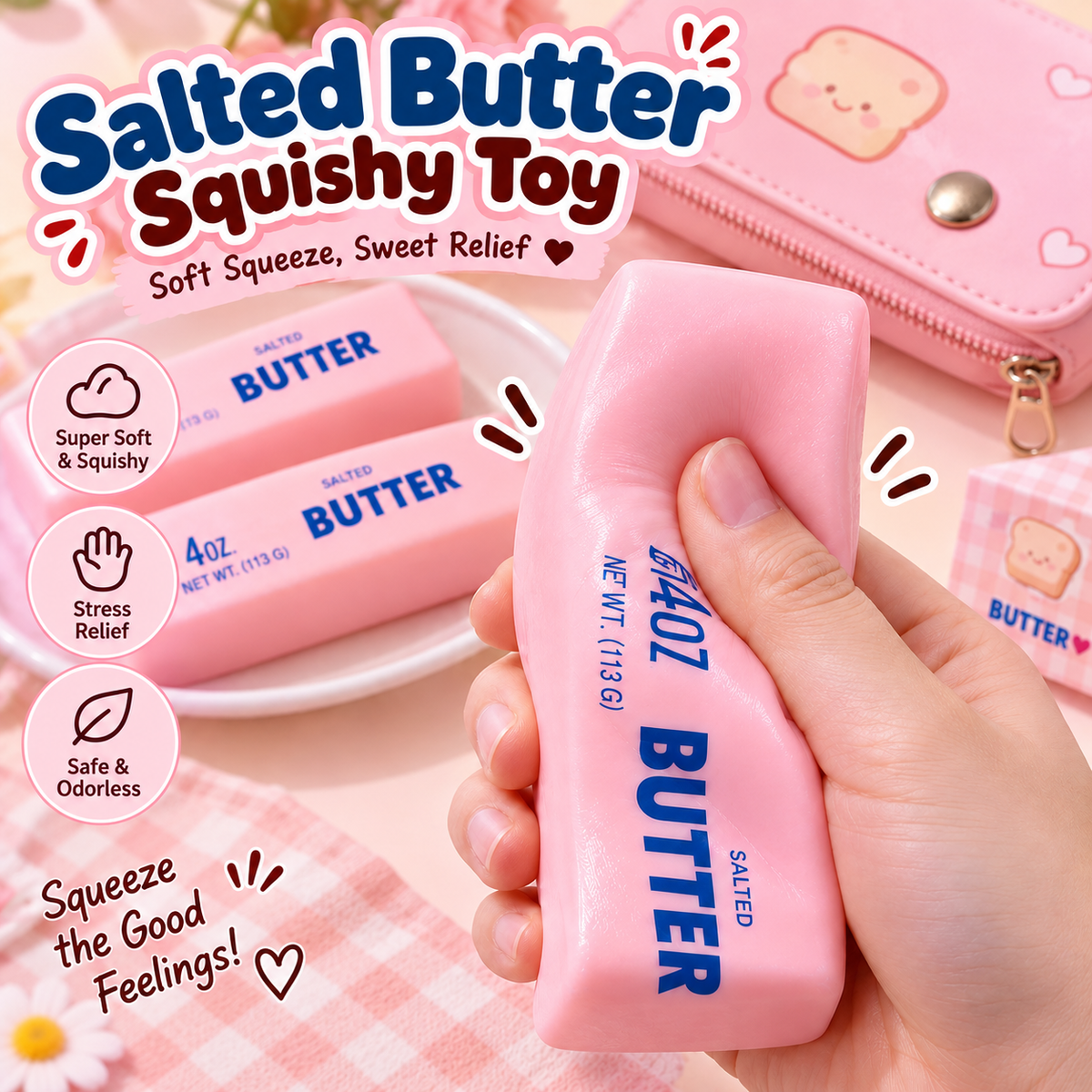 Slow-rebound "butter" Squishy Toy