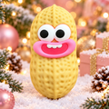 Cute Pink Peanut Squishy