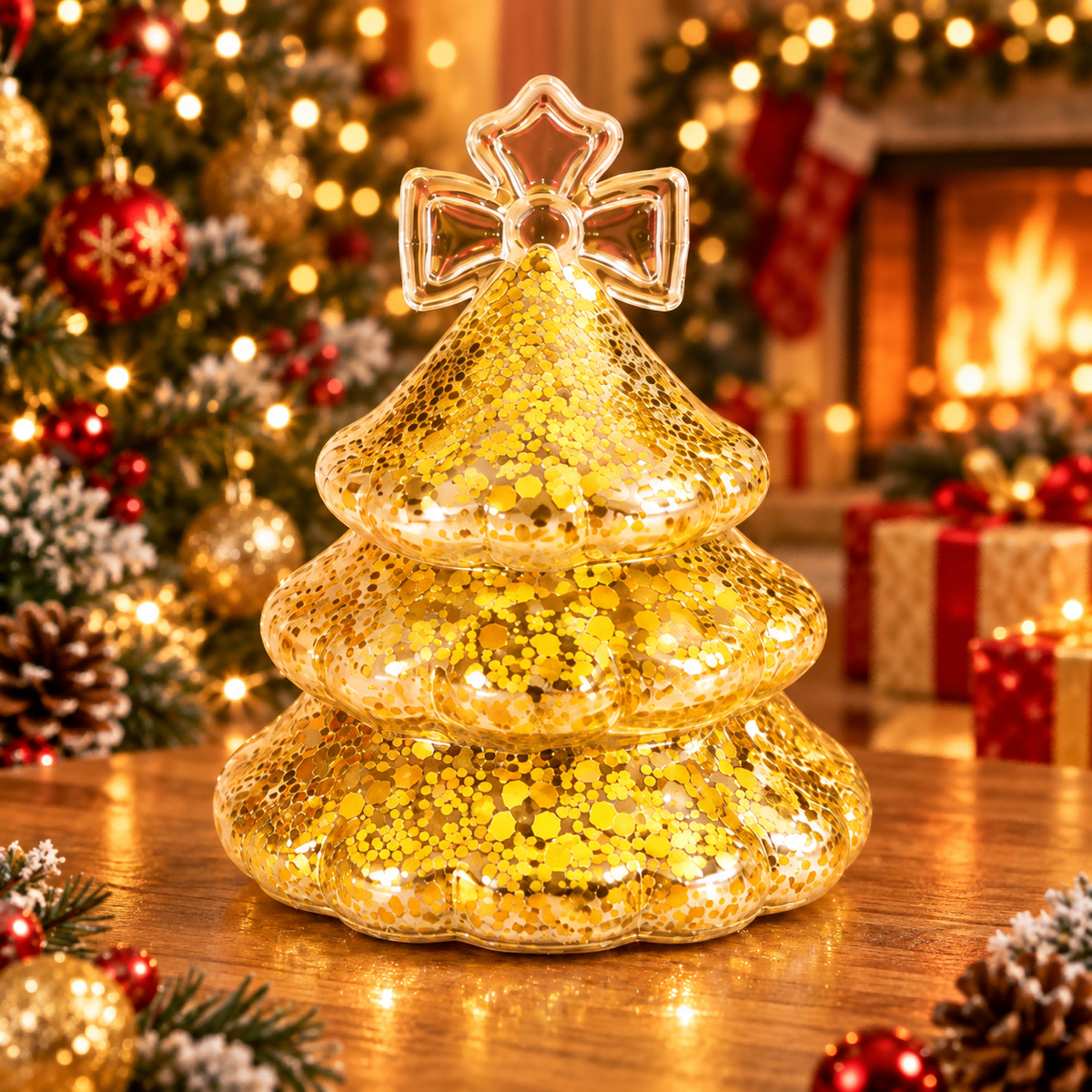 Money Tree Christmas Tree Stress-Relief Squishy — product image