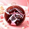 Strawberry Crispy Shell Squishy Ball — product image