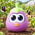 Pop-Eyed Purple Eggplant Squishy — product image