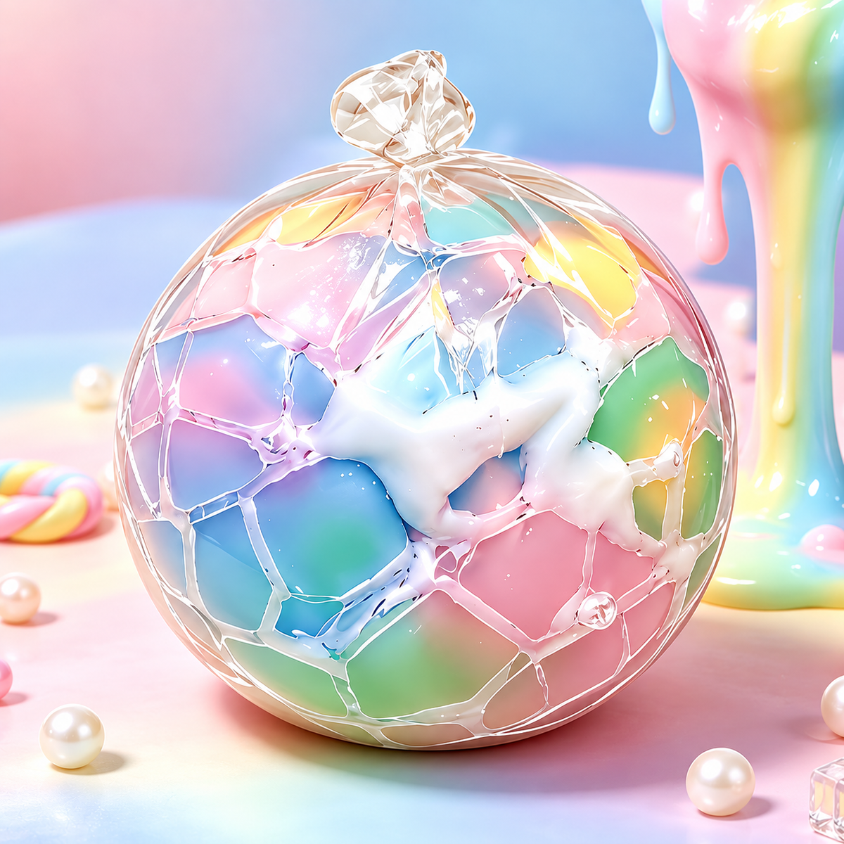 Gradient Crispy Shell Squishy Ball — product image