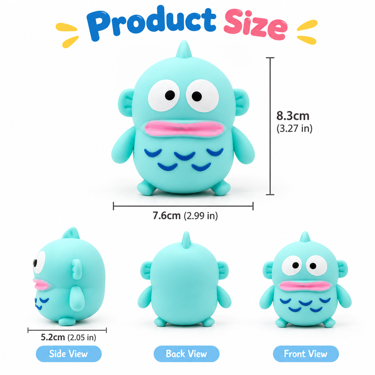 Ugly Fish Squeeze Toy