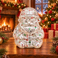 Snowflake White Santa Claus Stress-Relief Squishy — product image