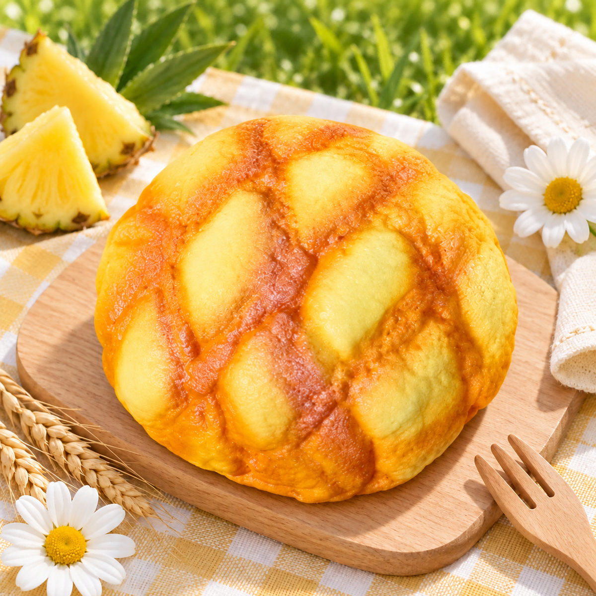 Pineapple Bun Squishy — product image