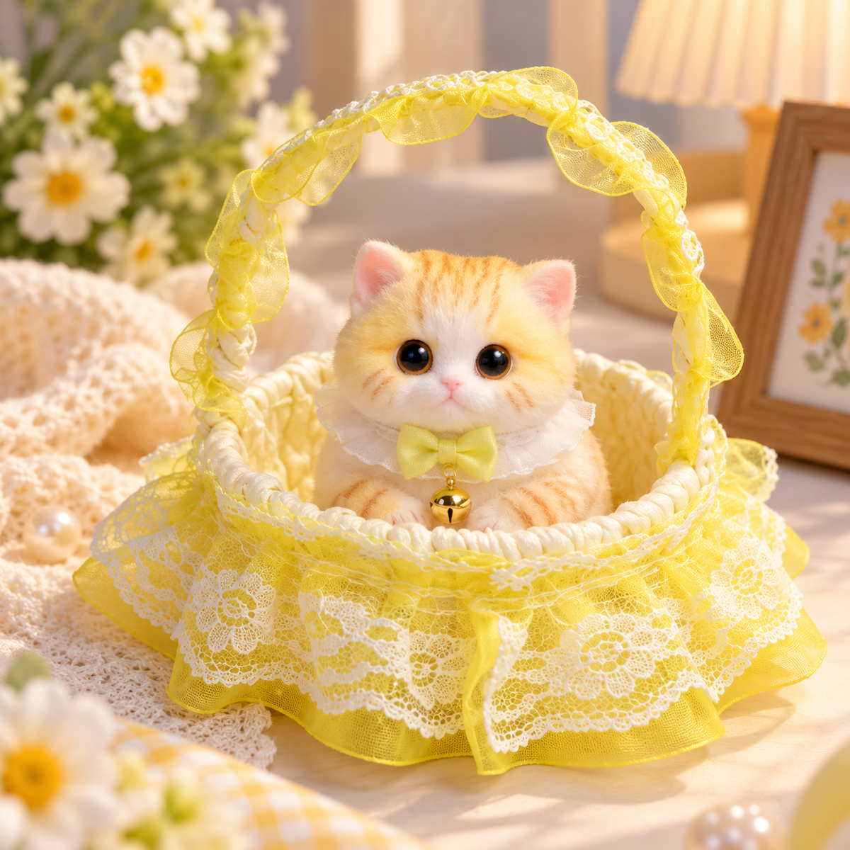 Handmade Realistic Cat-themed Squishy