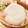 White Soft Tear-Apart Bread Squeeze Toy