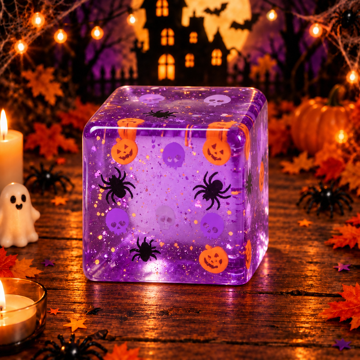 Red Spider Ice Cube Squishy — product image
