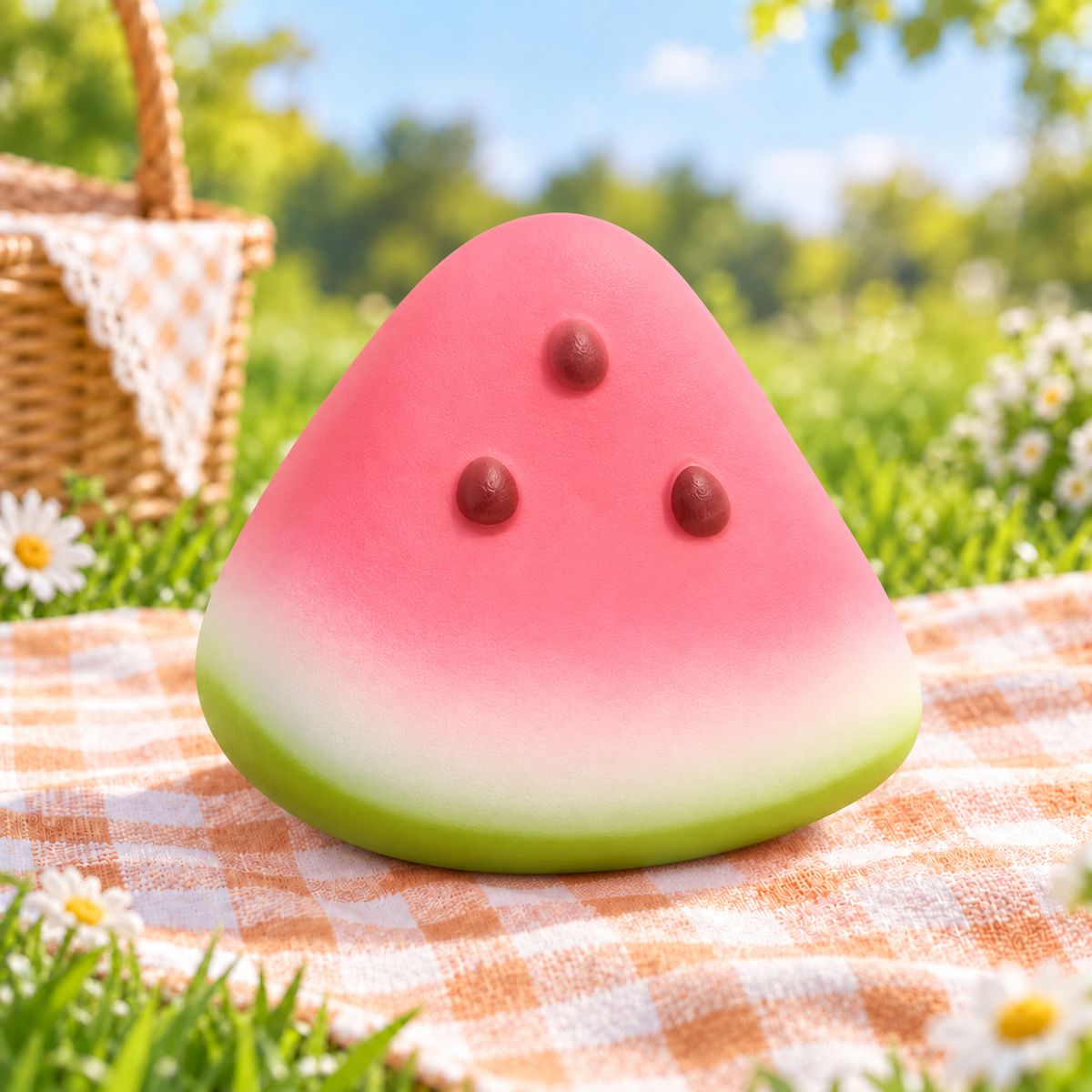 Summer Realistic Watermelon Squishy — product image