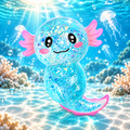 Blue Axolotl Malt Candy Squishy — product image