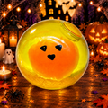 Orange Pumpkin Stress-Relief Squishy Ball — product image