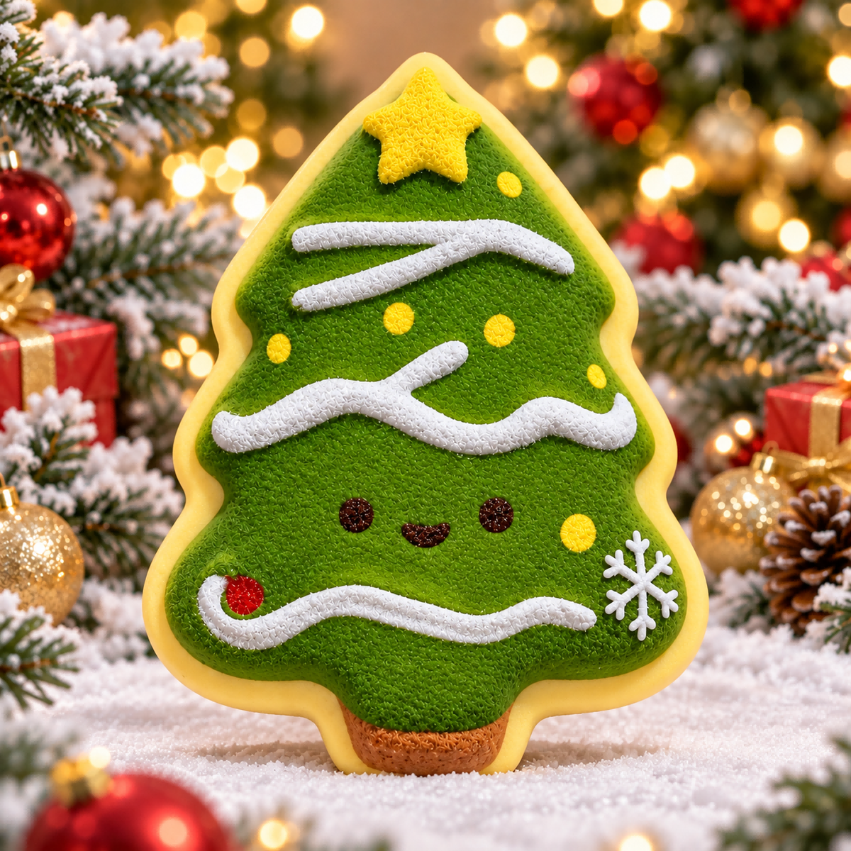 Christmas Tree Bread Squishy