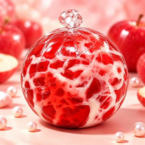 Apple Red Crispy Shell Squishy Ball — product image