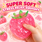 Slow-rise Artificial Strawberry Squishy