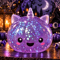 Purple Halloween Unicorn Steamed Bun Squishy
